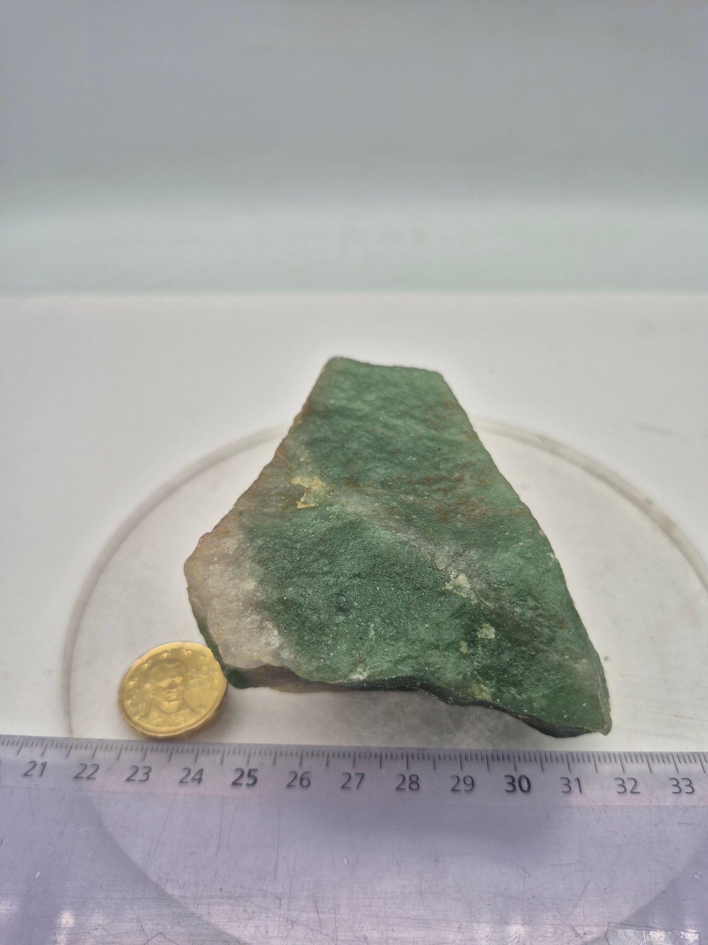 Raw Green Aventurine Crystal: Luck Stone, Heart Chakra Healing