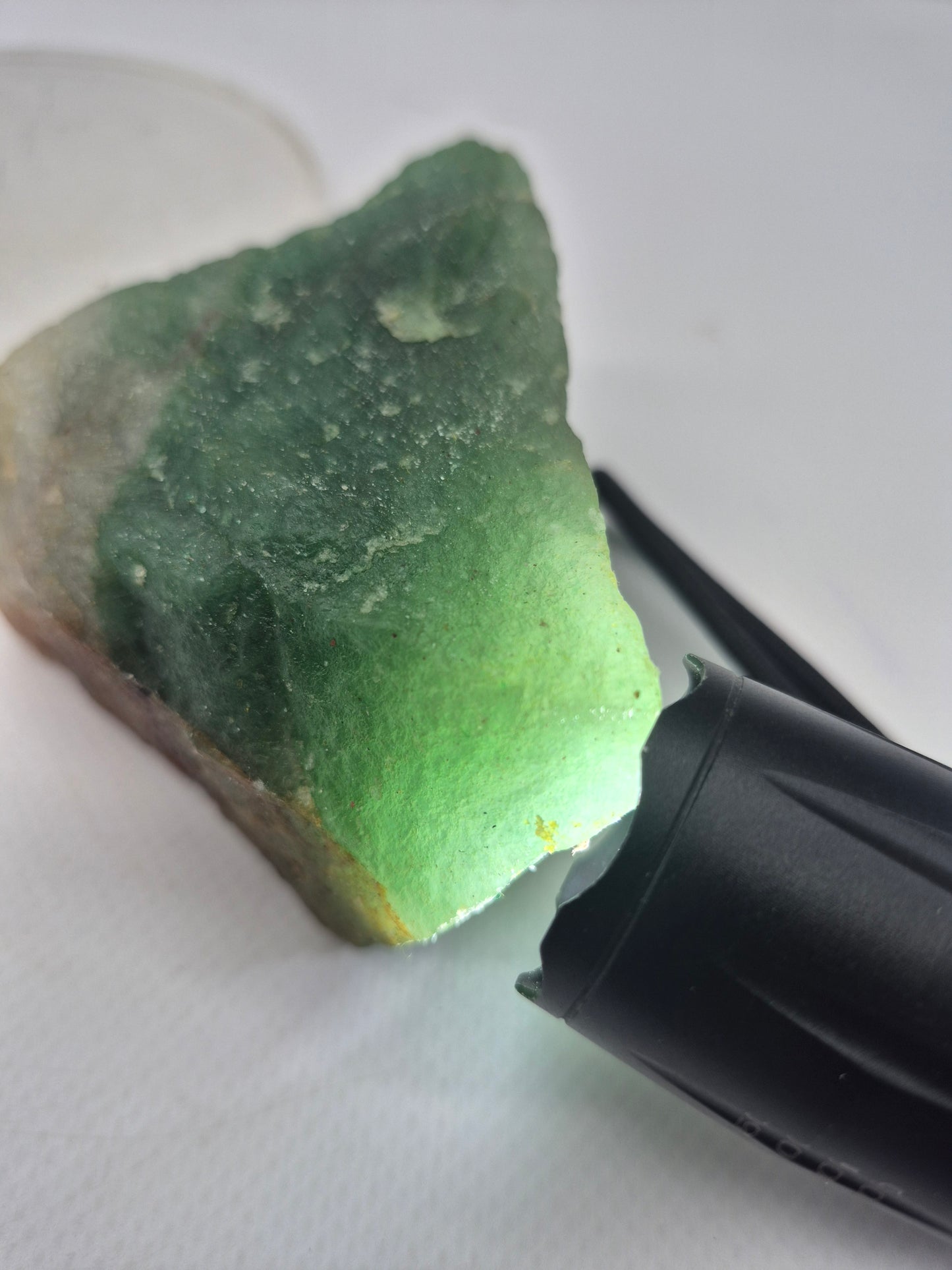 Raw Green Aventurine Crystal: Luck Stone, Heart Chakra Healing