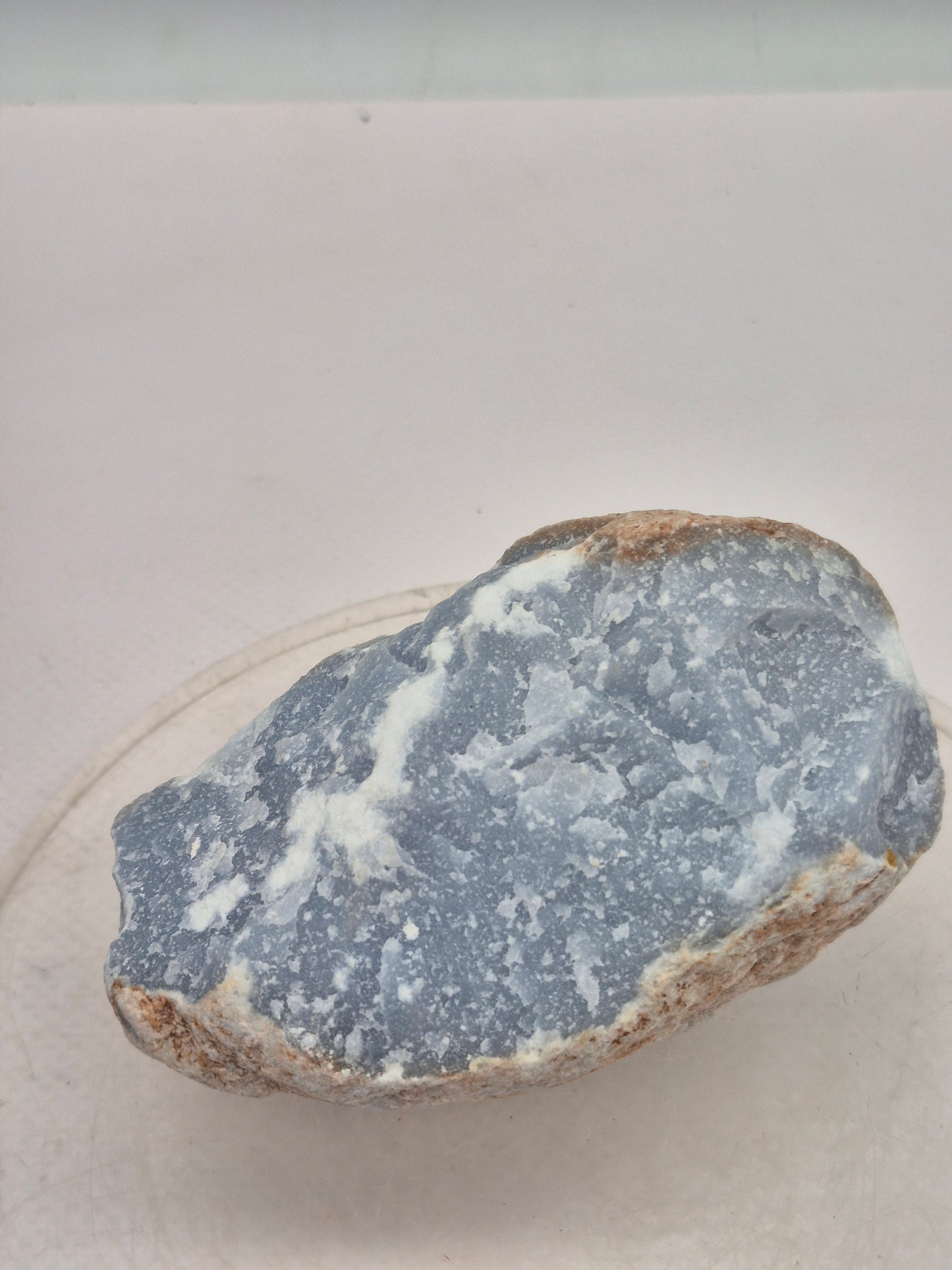 Raw Angelite Mineral Stone - Healing - Communication with our Angel Guides