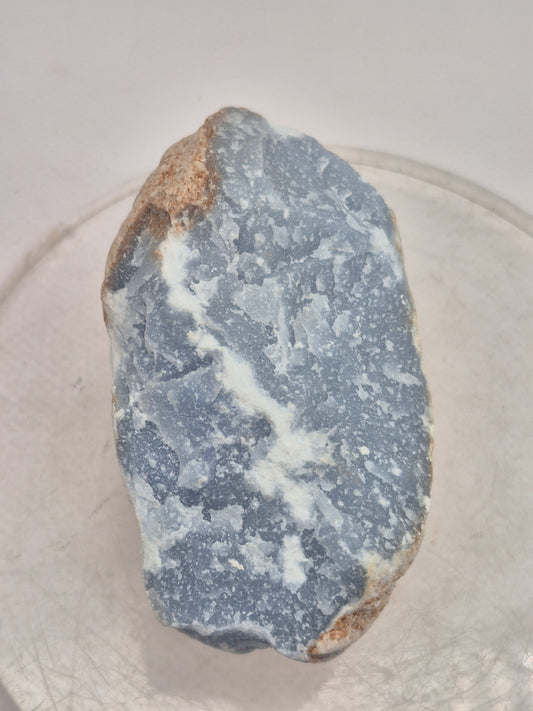 Raw Angelite Mineral Stone - Healing - Communication with our Angel Guides