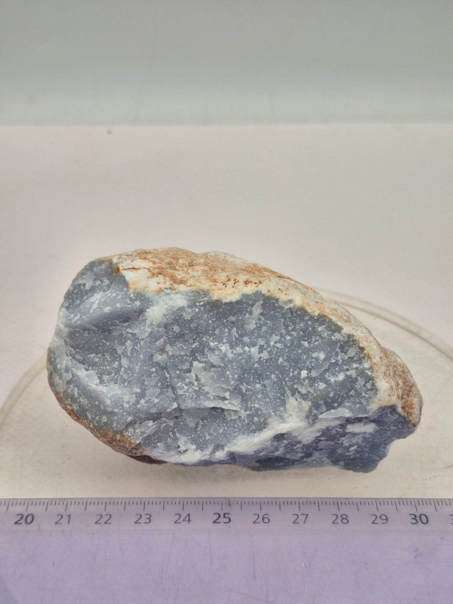 Raw Angelite Mineral Stone - Healing - Communication with our Angel Guides