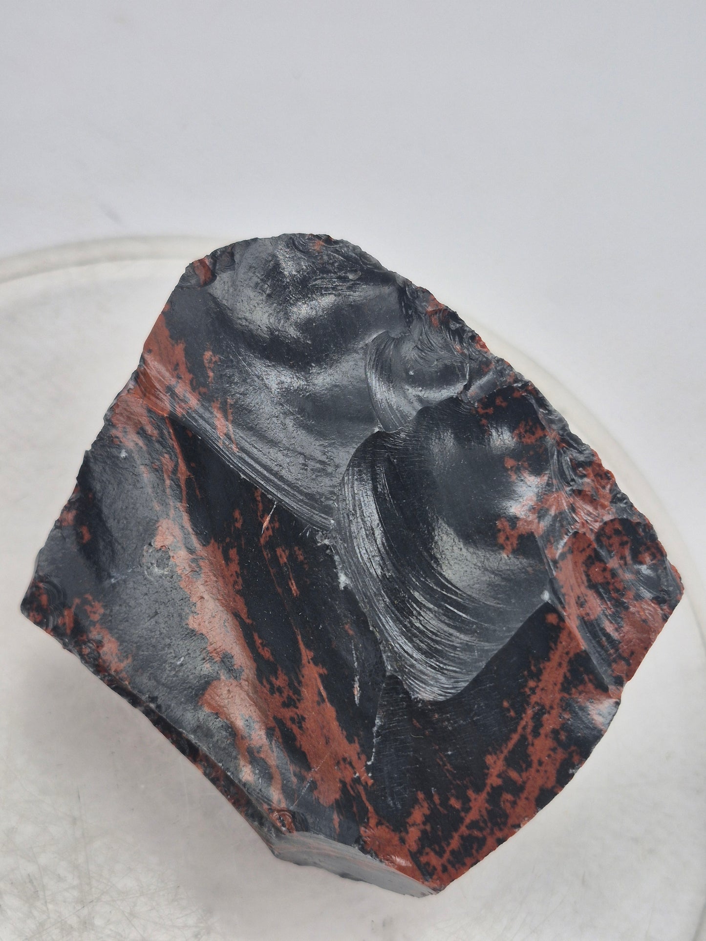 Natural brown obsidian Healing Stone- Chakras Reiki stone