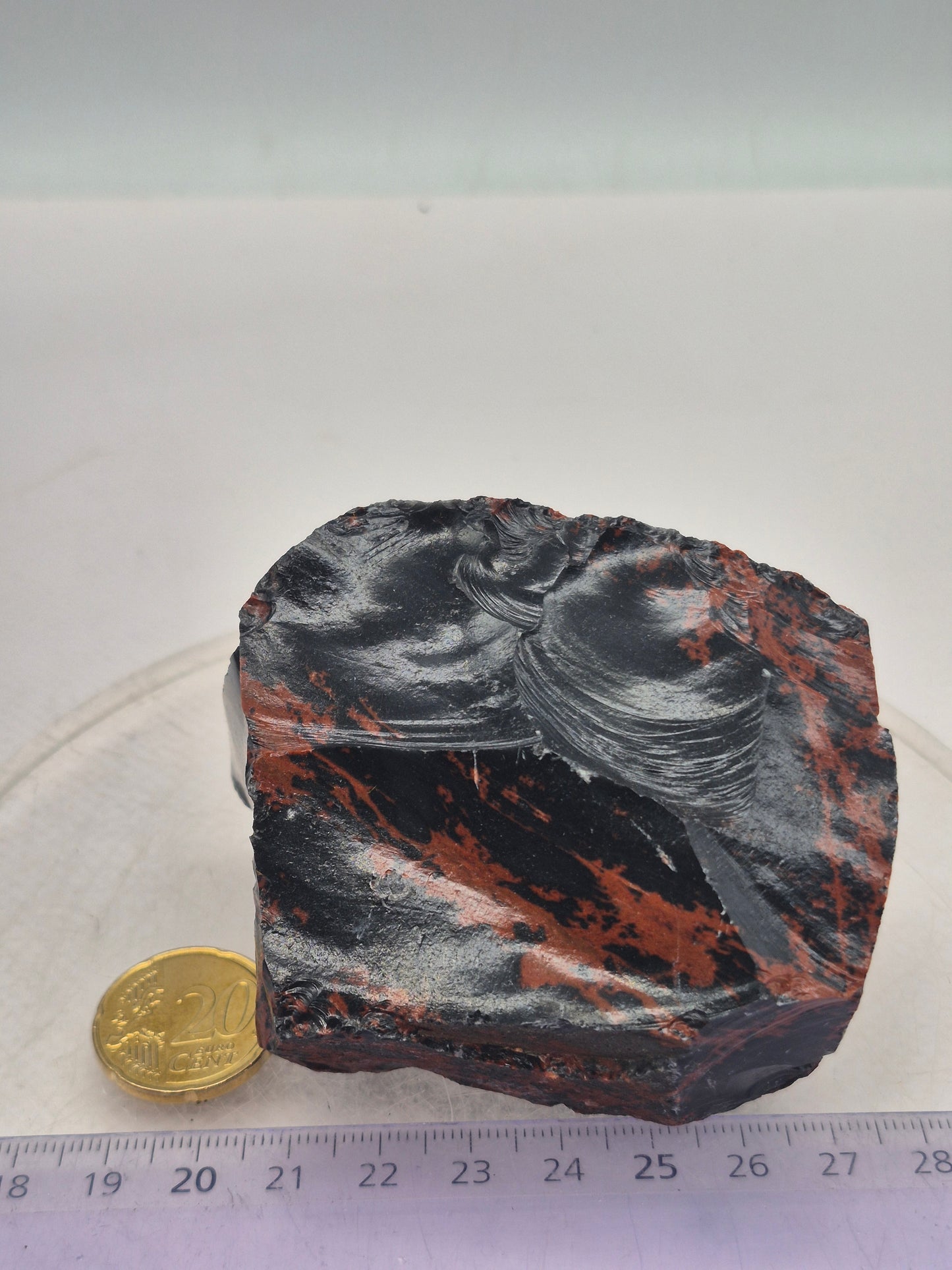 Natural brown obsidian Healing Stone- Chakras Reiki stone