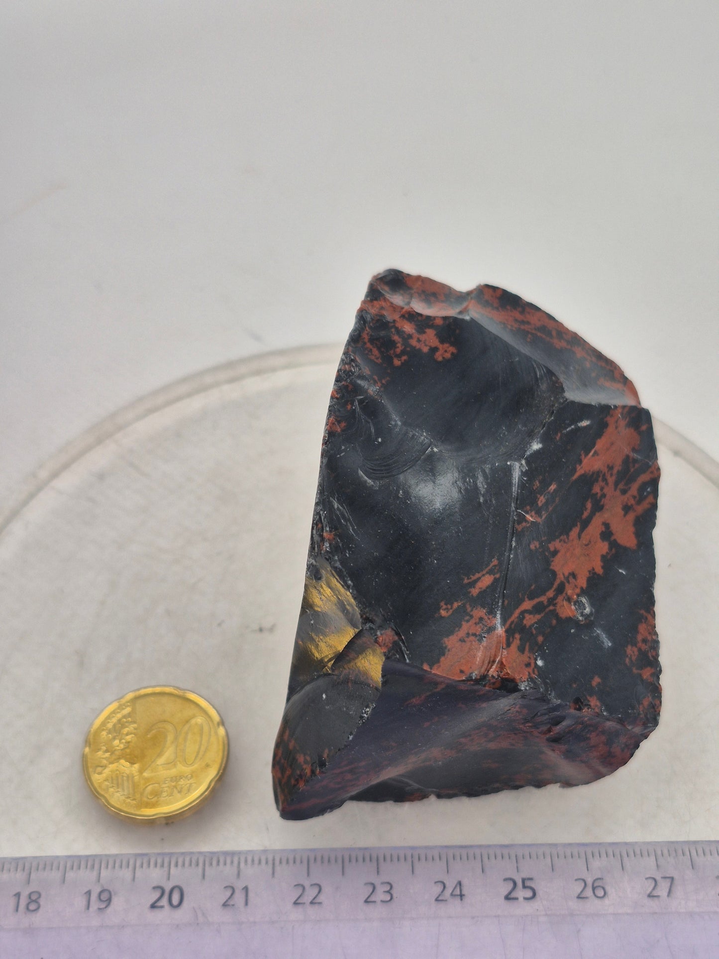 Natural brown obsidian Healing Stone- Chakras Reiki stone