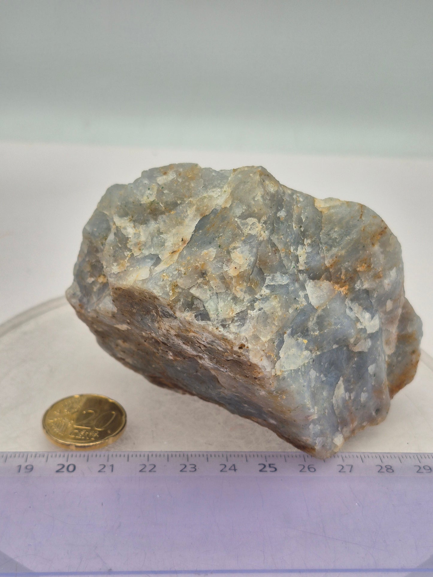 Sky Blue Quartz Raw Crystal
