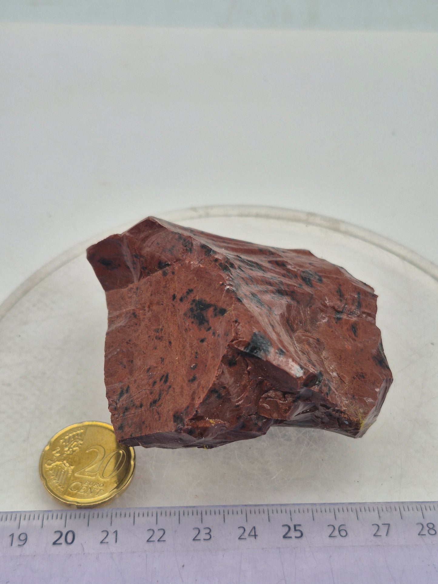 Natural brown obsidian Healing Stone- Chakras Reiki stone