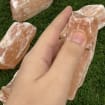 SeleniteTop Natural Crystal, Orange Rough Selenite Collection Specimen, Healing Stone Birtsthone Crystal, Decoration Mineral