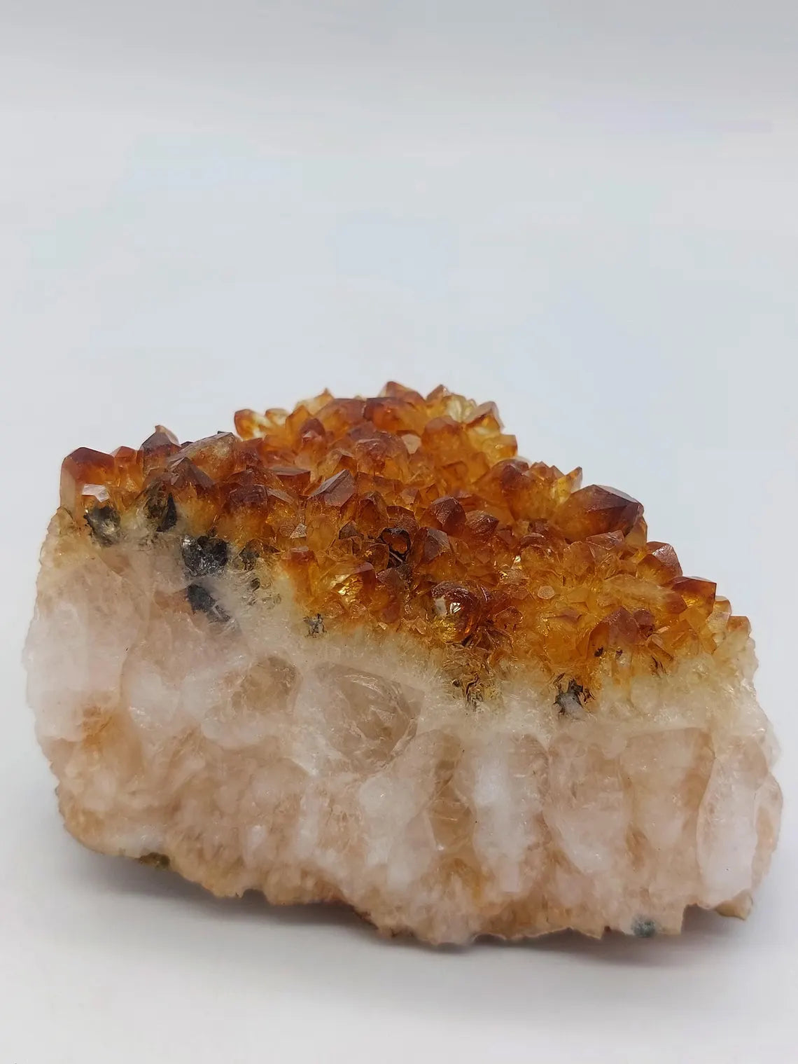 Citrine Rough Crystal - Geode Home Decor - Happiness Prosperity
