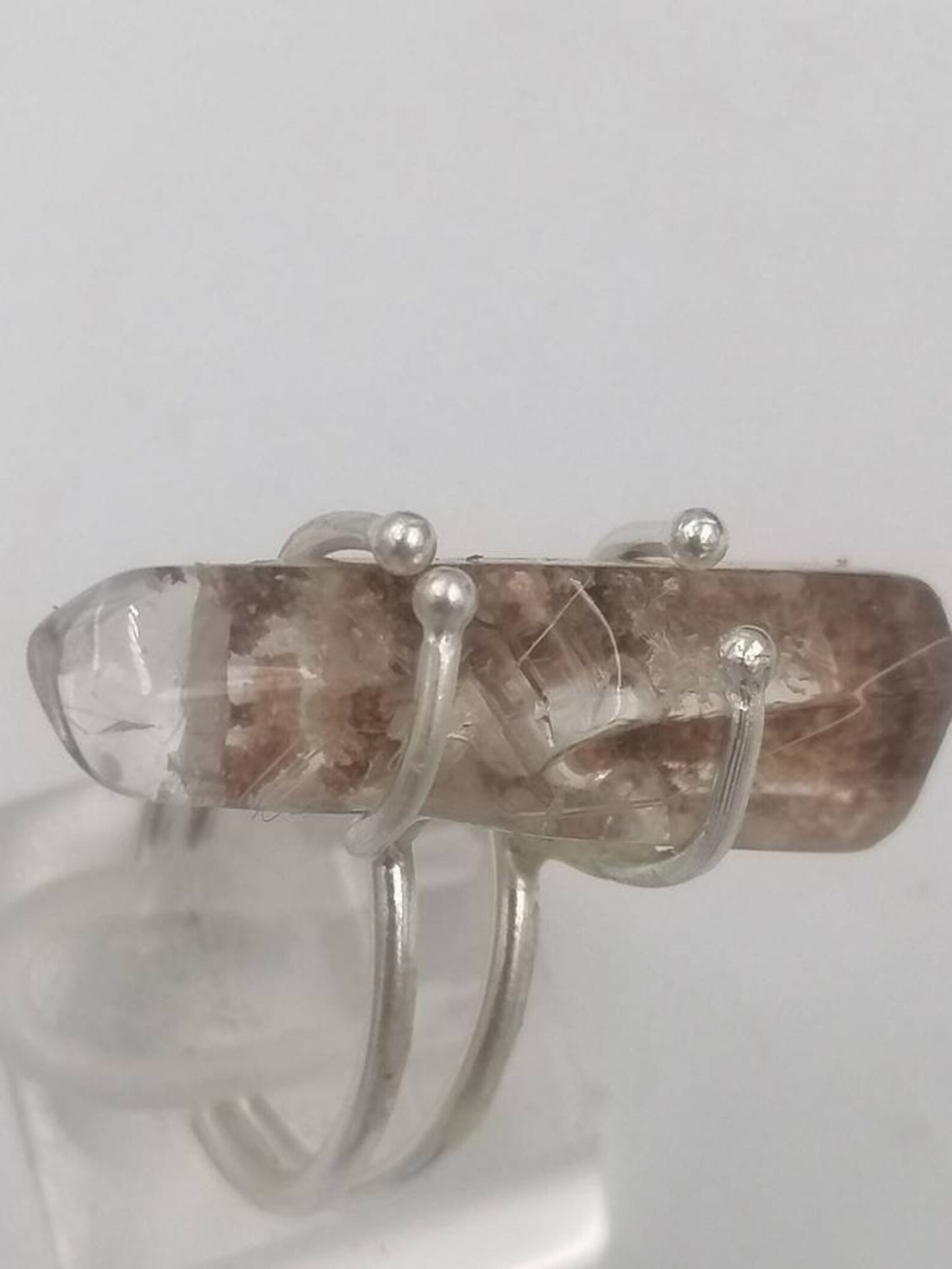 Labradorit Kristall Sterling Silber 925 Cabochon Cut Ring Top Qualität handgefertigt