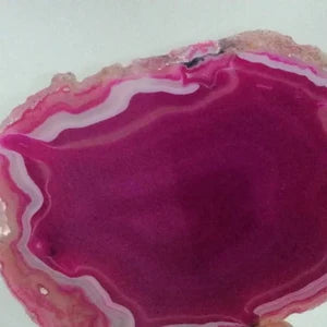 Agate, Natural Pink Agate Slice Coaster, Agate Slice For Home Decoration, Bohemian Agate, Finding Coaster