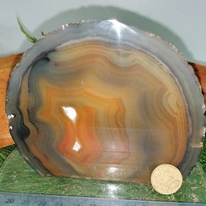 Natural Geode Agate with Quartz - Amazing Collector's Piece Extra Quality