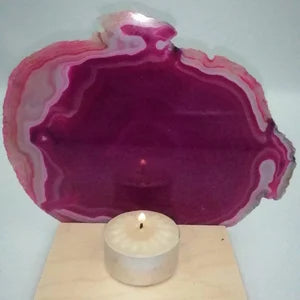 Agate, Natural Pink Agate Slice Coaster, Agate Slice For Home Decoration, Bohemian Agate, Finding Coaster