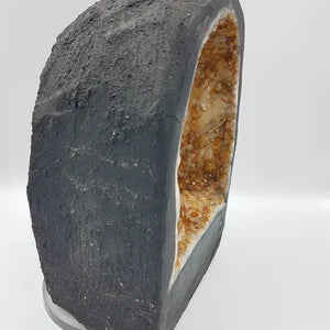 Citrine Geody Cave - Citrine Cathedral- Large Goede Cathedral- Crystal Home Decor - Citrine Big Cluster- Collection Rare Cathedral