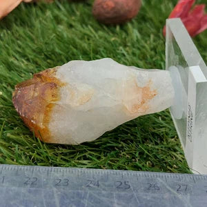 Natural Point Citrine - Extra Quality - Rough Mineral collection piece