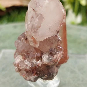 RARE Red Quartz with Hematite Oxidation EST.1968 - FROM Reunion Orange River Namimbia