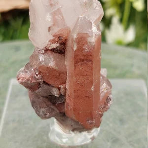 RARE Red Quartz with Hematite Oxidation EST.1968 - FROM Reunion Orange River Namimbia