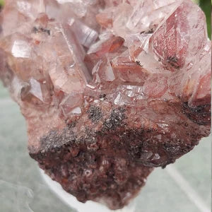 RARE Red Quartz with Hematite Oxidation EST.1968 - FROM Reunion Orange River Namimbia