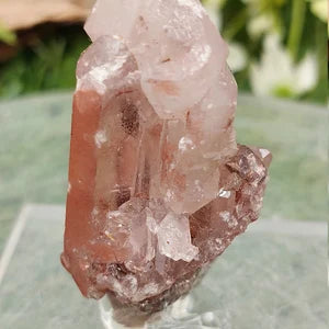 RARE Red Quartz with Hematite Oxidation EST.1968 - FROM Reunion Orange River Namimbia