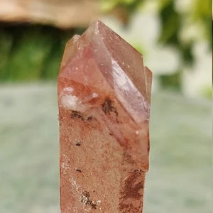 RARE Red Quartz with Hematite Oxidation EST.1968 - FROM Reunion Orange River Namimbia