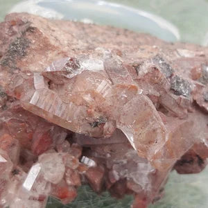 RARE Red Quartz with Hematite Oxidation EST.1968 - FROM Reunion Orange River Namimbia