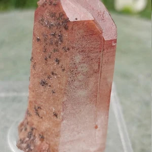 RARE Red Quartz Dendrites with Hematite Oxidation EST.1968 - FROM Reunion Orange River Namimbia