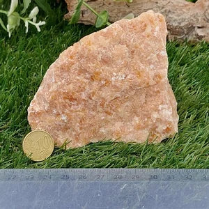 Orange Calcite Top Natural Crystal- Mineral Specimen- Healing Stone -Birtsthone Crystal Protection Gifts