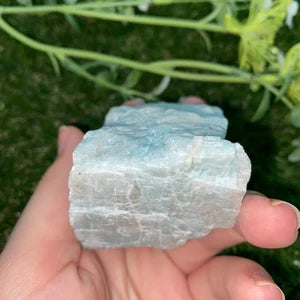 Amazonite Rough Crystal - Light Blue Rough Stone- Amazing Collector's Piece- Extra Quality Rough Mineral