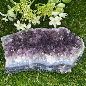 Collector's Amethyst Rough Mineral Crystal - Mineral Home Decor - Feng Shui Crystal - Protection - Meditation Stone