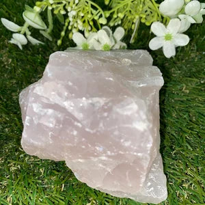 Pink Quartz Raw Stone - Amazing Collector's Piece - Extra Quality Rough Crystal