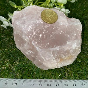 Natural Pink Quartz Rough Crystal - Amazing Collector's Piece Extra Quality