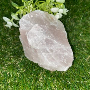 Natural Pink Quartz Rough Crystal - Amazing Collector's Piece Extra Quality