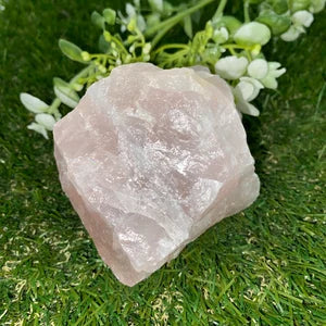 Pink Quartz Rough Crystal- Rose Quartz Rough Stone- Beautiful Pink Crystal for Home Decor Amazing Collector's Piece Extra Quality Crystal