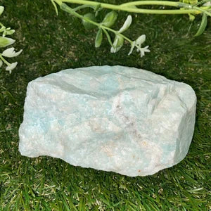 Amazonite Rough Crystal - Light Blue Rough Stone- Amazing Collector's Piece- Extra Quality Rough Mineral