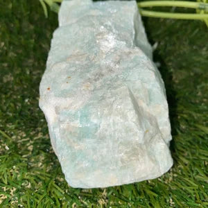Amazonite Rough Crystal - Light Blue Rough Stone- Amazing Collector's Piece- Extra Quality Rough Mineral
