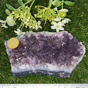 Collector's Amethyst Rough Mineral Crystal - Mineral Home Decor - Feng Shui Crystal - Protection - Meditation Stone