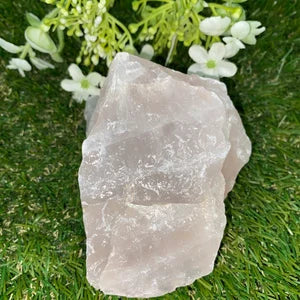 Pink Quartz Raw Stone - Amazing Collector's Piece - Extra Quality Rough Crystal