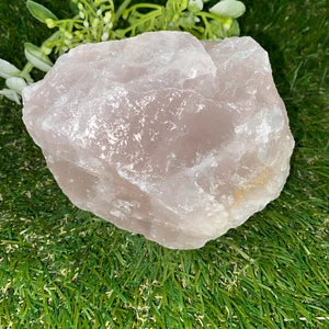Natural Pink Quartz Rough Crystal - Amazing Collector's Piece Extra Quality