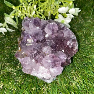 Amethyst Rough Mineral Crystal - Amethyst Cluster, Purple Crystal Specimen, Feng Shui Crystal, Collection Crystal