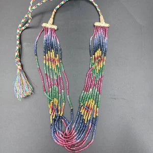 Luxury Emerald-Sapphire-Ruby Layering Necklace - Healing Stone - Gift Idea - Protection