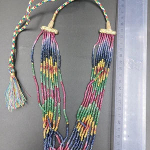 Luxury Emerald-Sapphire-Ruby Layering Necklace - Healing Stone - Gift Idea - Protection