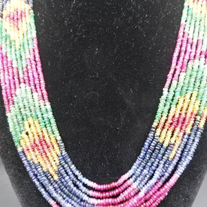 Luxury Emerald-Sapphire-Ruby Layering Necklace - Healing Stone - Gift Idea - Protection