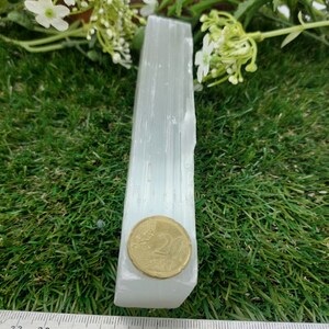 Selenite Crystal Raw Piece Bar Natural Healing Cleansing