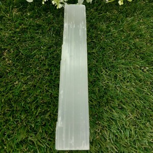 Selenite Crystal Raw Piece Bar Natural Healing Cleansing