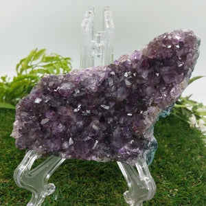 Amethyst Rough Mineral Piece , Amethyst Cluster - Home Decor