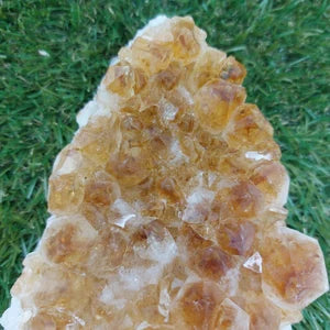 Citrine Rough Crystal, Citrine Cluster, Rough Citrine Crystal, Geode Home Decor, Happiness Prosperity