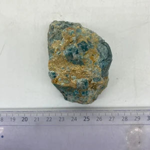 Blue Apatite Natural Crystal- Collection Specimen Mineral
