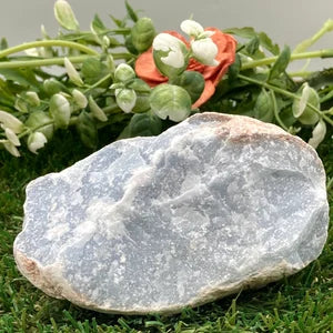 Raw Angelite Mineral Stone - Healing - Communication with our Angel Guides - Calming - Higher Conciousness