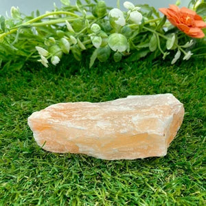 Selenite Natural Raw Piece - Aura Cleansing - Healing - Protection - Soul Guides Communication
