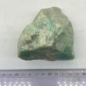 Amazonite Rough Crystal - Light Blue Stone - Collection Crystal for Display