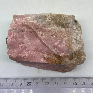 Rhodonite Natural Rough Crystal Mineral